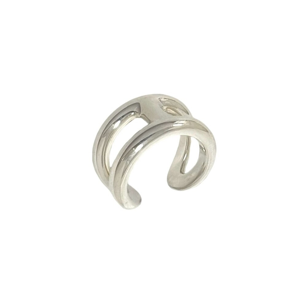 HERMES Silver Ring #54
